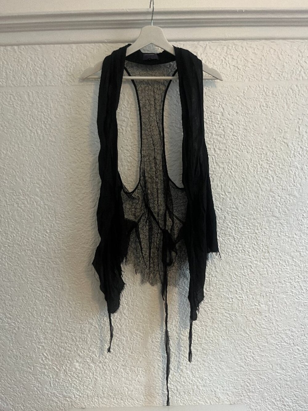 Sharon Wauchob Lace Detail Waistcoat